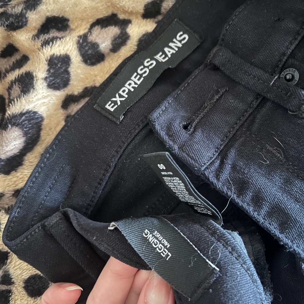 Express Midnight Black Denim